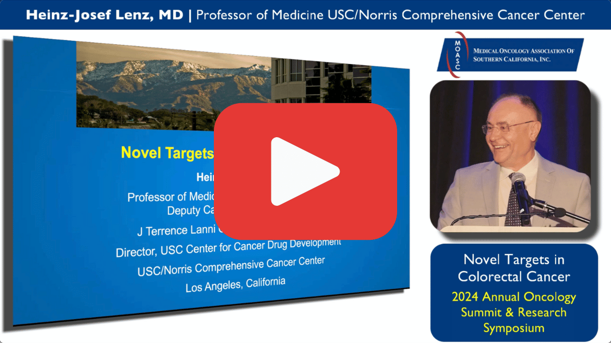 Advancing Frontiers in Colorectal Cancer: Novel Genetic Insights and Therapeutic Breakthroughs - Heinz-Josef Lenz, MD