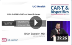 Utility of cDNA in CART and bispecific therapy - Brian Sworder, MD