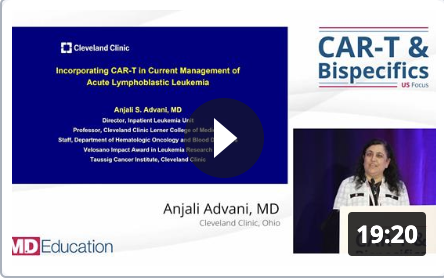 Advancing Acute Lymphoblastic Leukemia Treatment with CAR-T Cells: Insights from Dr. Anjali Advani