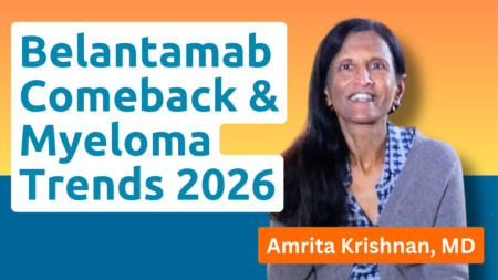 Belantamab Mafodotin Comeback & Myeloma Trends 2026 with Dr. Amrita Krishnan at MOASC